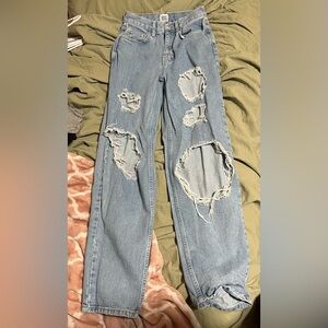 Urban Outfitters High Rise Baggy Jeans.
